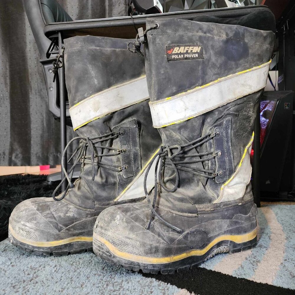 Baffin Derrick Extreme Polar Winter Boots, Size 12